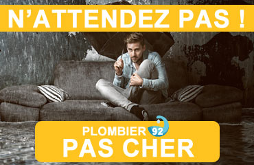 depannage plombier 92 pas cher