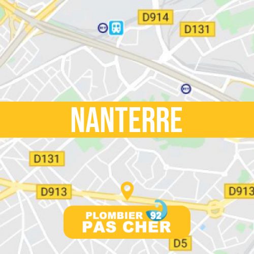 plombier Nanterre pas cher